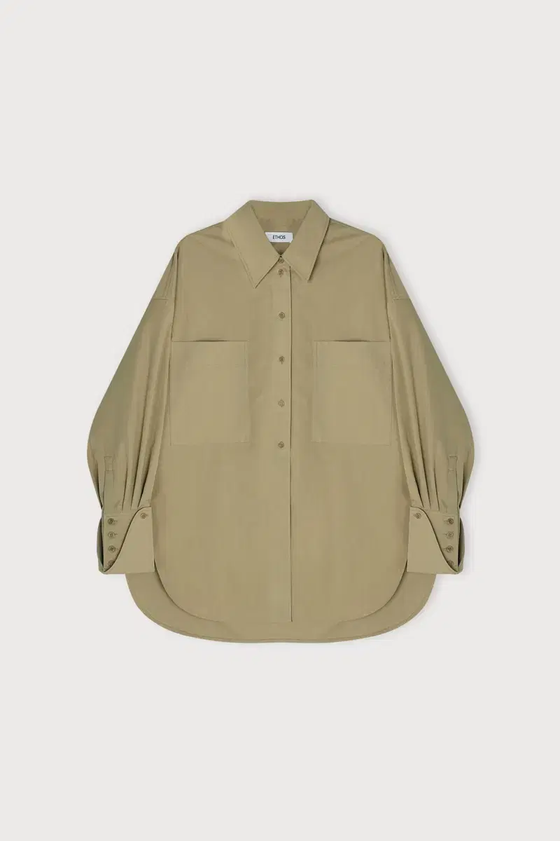 에토스 ETHOS OVERFIT CUFFS SHIRT